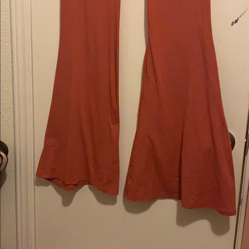 Forever 21 bell bottom leggings